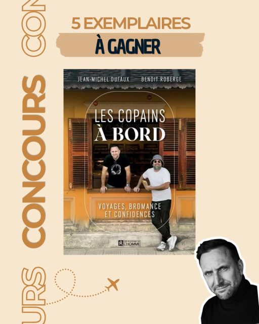 CONCOURS 🎉
Amateurs de voyage, celui-ci est pour vous ! 🌎📚
Courez la chance de remporter un livre de Jean-Michel Dufaux ainsi que des billets pour venir au SITV ! Au total, 5 gagnants seront sélectionnés.
Pour participer :
✅ Suivez notre compte
❤️ Aimez cette publication
👥 Identifiez en commentaire une personne qui partage votre passion pour le voyage
Le concours se termine le 11 octobre 2026 à minuit. Les 5 gagnants seront sélectionnés au hasard et contactés par message privé.
📚 Une occasion à ne pas manquer ! Jean-Michel Dufaux et Benoit Roberge seront présents au Salon le dimanche 1er novembre. Les gagnants sont invités à venir les rencontrer et à faire dédicacer leur livre sur place !
Bonne chance ! 🍀
Et pour continuer à nourrir votre envie d’évasion, rendez-vous au Salon International Tourisme Voyages, présenté par YUL. ✈️
📅 30 octobre au 1er novembre 2026
📍 Palais des congrès de Montréal
__
CONTEST 🎉
Travel lovers, this one’s for you! 🌎📚
Enter for a chance to win a book by Jean-Michel Dufaux, plus tickets to attend the SITV! A total of 5 winners will be selected.
To enter:
✅ Follow our account
❤️ Like this post
👥 Tag someone in the comments who shares your passion for travel
The contest ends on October 11, 2026, at midnight. The 5 winners will be selected at random and contacted via direct message.
📚 An opportunity not to be missed! Jean-Michel Dufaux and Benoit Roberge will be at the Show on Sunday, November 1. Winners are invited to come meet them and have their book signed in person!
Good luck! 🍀
And to keep your wanderlust alive, join us at the International Tourism & Travel Show, presented by YUL. ✈️
📅 October 30 to November 1, 2026
📍 Palais des congrès de Montréal